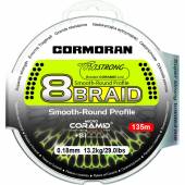 Fir textil CORMORAN CORASTRONG 8BRAID VERDE 014MM/9,4KG/135M