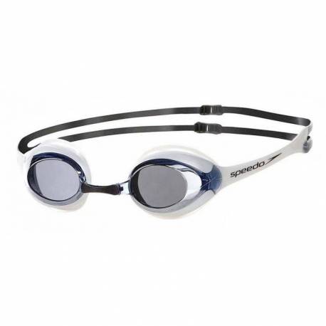 Ochelari inot SPEEDO Merit Mirror alb albastru