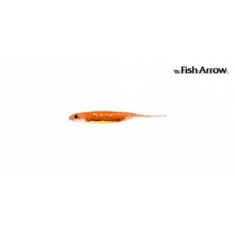 Shad FISH ARROW Flash J 3'', 7.5cm, SW Orange/Gold, 5buc/plic