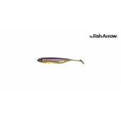 Naluci soft FISH ARROW Flash-J Shad 3", 7.5cm, culoare Purple Weenie / Silver, 7buc/plic, 7buc/plic