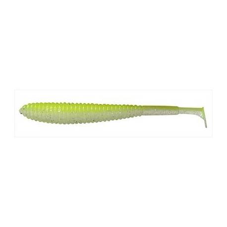 Naluci JACKALL 3.8'' Ishad Tail SW, 9.5cm, culoare Glow Chartreuse