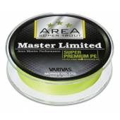 Fir textil VARIVAS TROUT AREA MASTER LIMITED SUPER PREMIUM PE, 75m, 4.5lb, 0.15mm, GALBEN FLUO