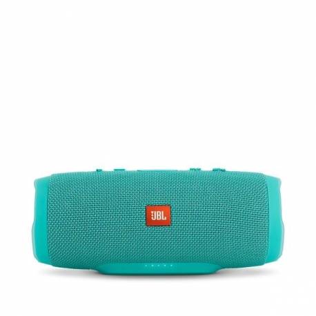 JBL Charge3, portable bluetooth speaker with rech. Battery, water proof, IPX7, Teal