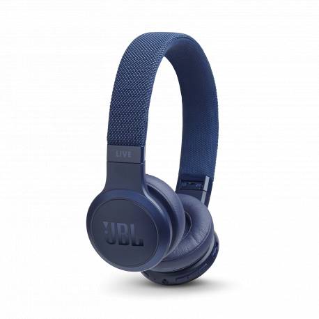 Casti wireless JBL LIVE 400BT, On-ear, Google assistant, Blue