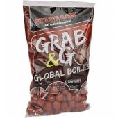 Boilies fiert STARBAITS Grab&Go Global, Strawberry, 20mm, 1kg