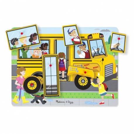 Puzzle sonor La plimbare Melissa & Doug