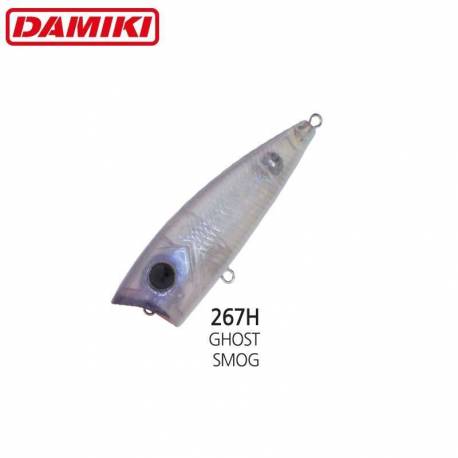 Vobler DAMIKI D-POP70 7cm 10gr Topwater - 267H (Ghost Smog)