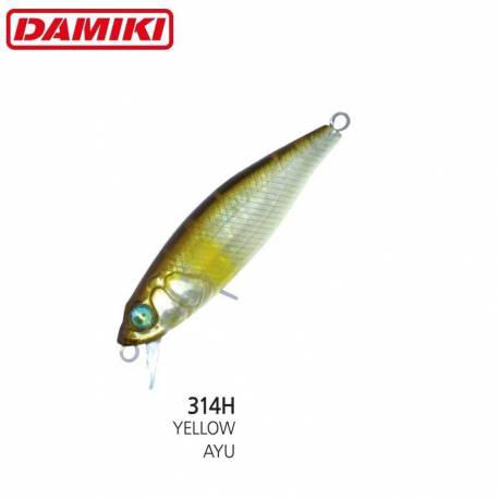 Vobler DAMIKI ERA-55 5.5cm 4.1gr Sinking - 314H (Yellow Ayu)