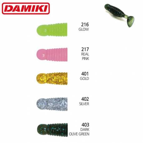 Grub DAMIKI I-Grub 5.1cm 217 Real Pink 16buc/plic