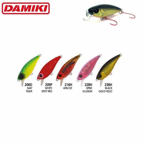 Vobler DAMIKI MU-45SS 4.5cm 4.6gr Slow Sinking - 228H (Spine Illusion)