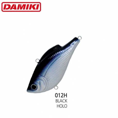 Vobler DAMIKI NAPJARU-60S 6cm 10.5gr Sinking - 012H (Black Holo)