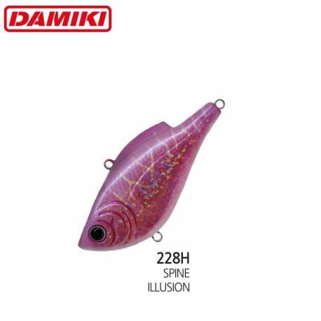 Vobler DAMIKI NAPJARU-60S 6cm 10.5gr Sinking - 228H (Spine Illusion)