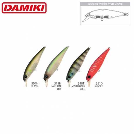 Vobler DAMIKI STRIKE-90SP 9cm 10.5gr Suspending - 304H (SP Ayu)