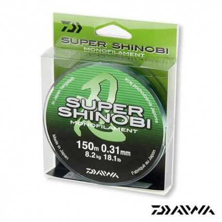 Fir monofilament DAIWA SHINOBI MONO 0,28MM/7,2KG/150M