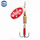 Lingurita rotativa ILBA Tondo Red Bolt White nr.2 5gr 28832