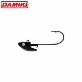 Jig DAMIKI Rig Jig Head Nr.1/0 3.5Gr(1/8oz) Black 5buc/plic