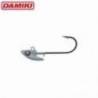 Jig DAMIKI Rig Jig Head Nr.1/0 3.5Gr(1/8oz) Silver 5buc/plic