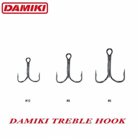 Ancora DAMIKI Treble Hook Nr.10 4buc/cutie