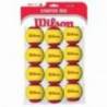 Set mingi tenis Wilson Starter Red, 12 buc