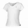 Tricou sport Wilson Jr. SS V-Neck, fete, alb, M