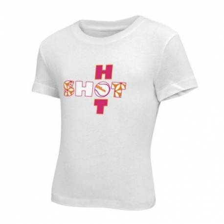 Tricou sport Wilson Sweet Succes, fete, alb, L