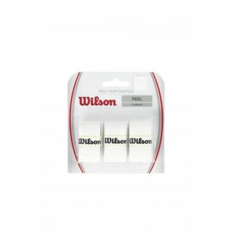 Set overgrip Wilson Pro Perforated, alb