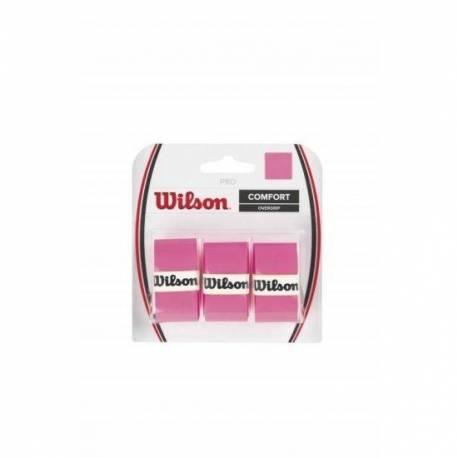 Set overgrip Wilson Pro, roz, 3 bucati