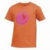 Tricou sport Wilson G Heart Tennis Ball, juniori, portocaliu, L