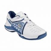 Pantofi sport Wilson Nvision Elite, barbati, alb/albastru, 41 1/3