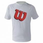 Tricou sport Wilson Crew Fantasy, alb, barbati, S