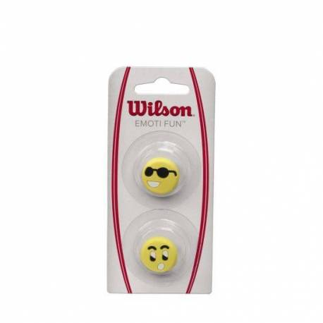 Amortizoare vibratii pentru rachete Wilson Emoti-Fun Sun Glasses/Surprised, 2 bucati