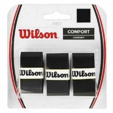 Set overgrip Wilson Pro, negru, 3 bucati