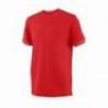 Tricou sport Wilson Team Solid Crew, baieti, rosu, XL