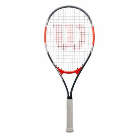 Racheta tenis Wilson Fusion XL, alb, maner 3