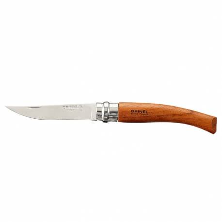 Cutit OPINEL Nr 08 Slim Line, inox, maner din lemn de Padouk