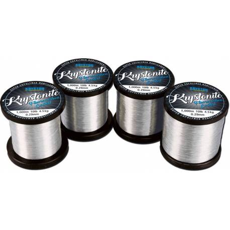 Fir monofilament Kryston Krystonite Super Mono, 1000m, 8lb, 0.25mm, Clear