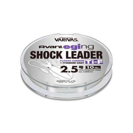 Fir fluorocarbon Varivas Avani Eging Shock Leader Ti, 30m, 0.205mm, 6lb