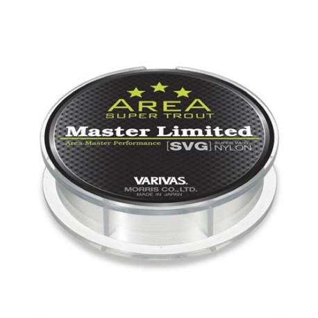 Fir monofilament Varivas Super Trout Area Master SVG, 150m, 0.128mm, 3.5lb, transparent