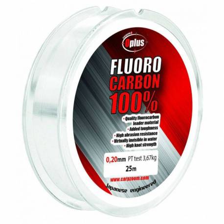 Fir Fluorocarbon Leader CARP ZOOM Predator-Z, Transparent, 25m, 0.25mm, 5.78kg