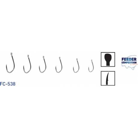 Carlige Carp Zoom Feeder Competition 538, nr.8, 10 buc/plic