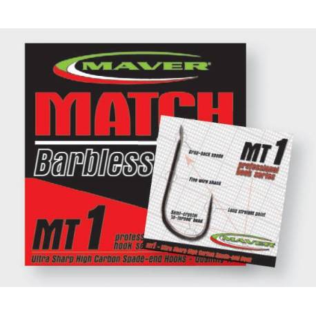 Carlige Maver Match This MT1 fara barbeta, Nr.22, 10 buc/plic