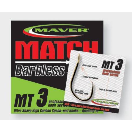 Carlige Maver Match This MT3 fara barbeta, Nr.12, 10 buc/plic