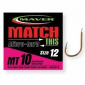 Carlige Maver Match This MT10, bronz, Nr.18, 10 buc/plic