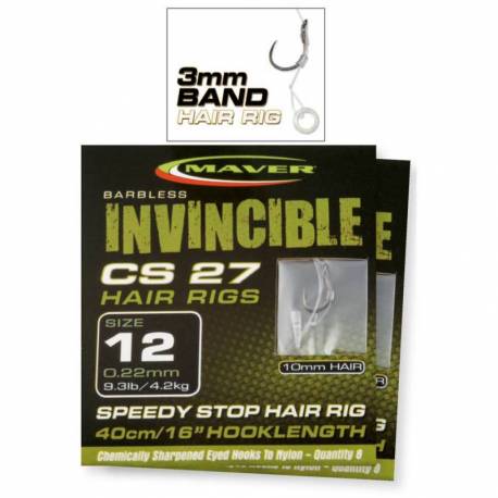 Carlige legate MAVER INVINCIBLE CS27 BENDED Nr.12, 0.22mm