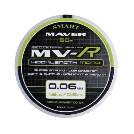 Fir monofilament Maver MV-R Hooklength Mono, 50m, 0.07mm, 0.6kg