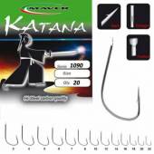 Carlige stationar Maver Katana 1090 Nickel, NR 2, 20 buc./plic