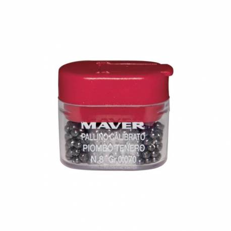 Cutie plumbi alice despicata MAVER supercalibrati, 0.060 g