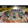 Rac siliconic BIWAA Warax 3", 7.5cm, culoare 103 Nightcrawler, 8buc/plic