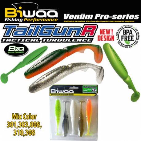 Shad BIWAA TAILGUNR SWIMBAIT 4.5, 11.5cm, Mix Color