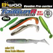 Shad BIWAA TailgunR Swimbait 14cm, culoare 315 Neon Scale Minnow, 4buc/plic